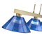 Z-Lite Cobalt Billiard, 3-Light, 14.25 In.W x 49.75 In.L x 10.5 In.H, Modern Gold/Dark Blue 152MGLD-ARDB - alternate 5